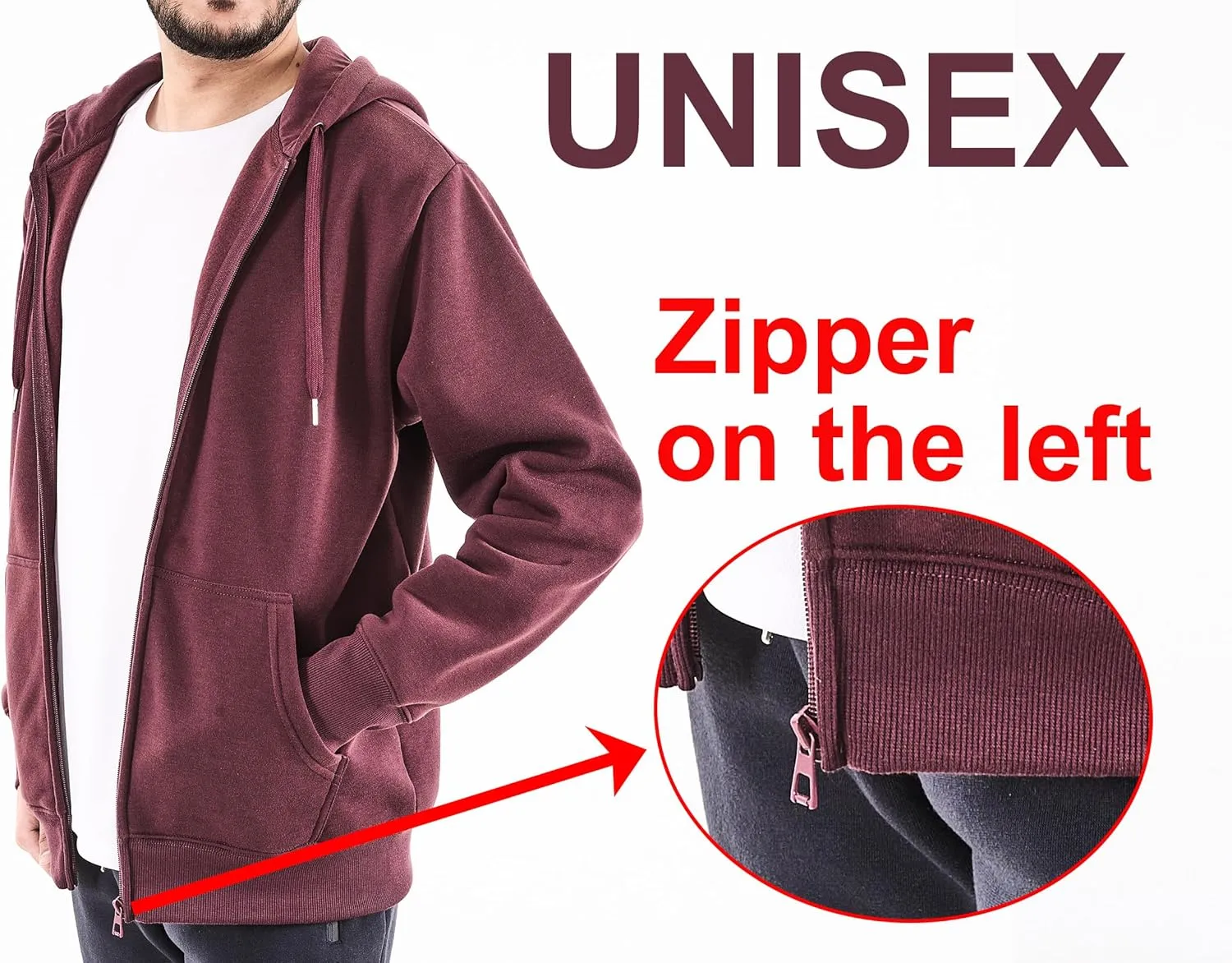3 Pack Mens Fleece Hoodie Long Sleeve Lightweight Athletic Workout Sweatshirt for Men with Pockets