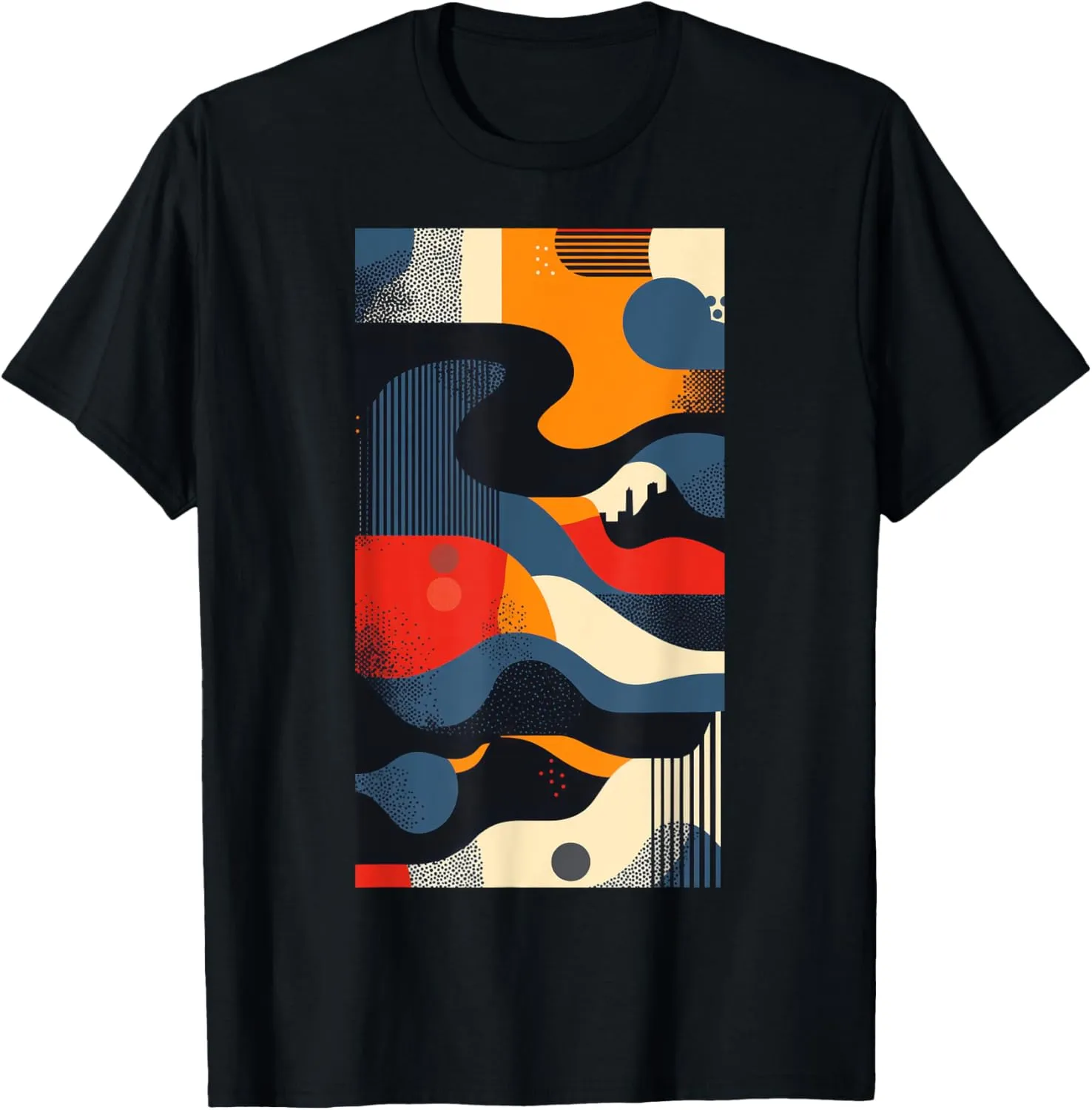 Abstract Geometric Pattern British Abstract art T-Shirt