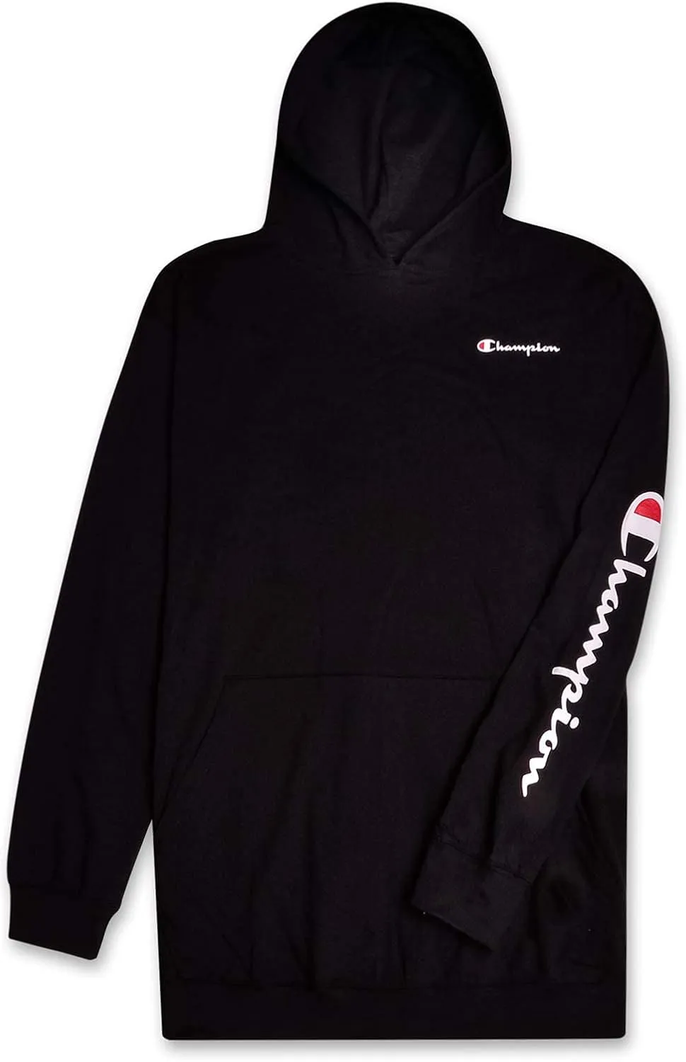 Champion Lightweight Hoodie Big and Tall - Men Pullover Jersey Hoodie Sweatshirt