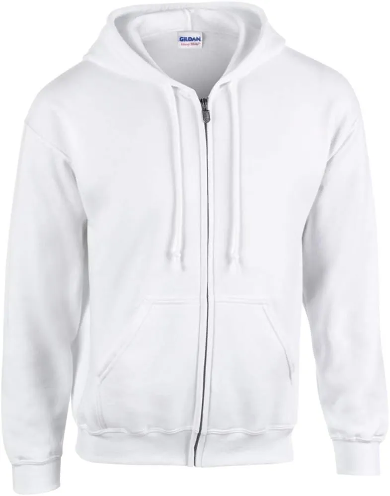 Gildan Fleece Zip Hoodie Sweatshirt, Style G18600, Multipack
