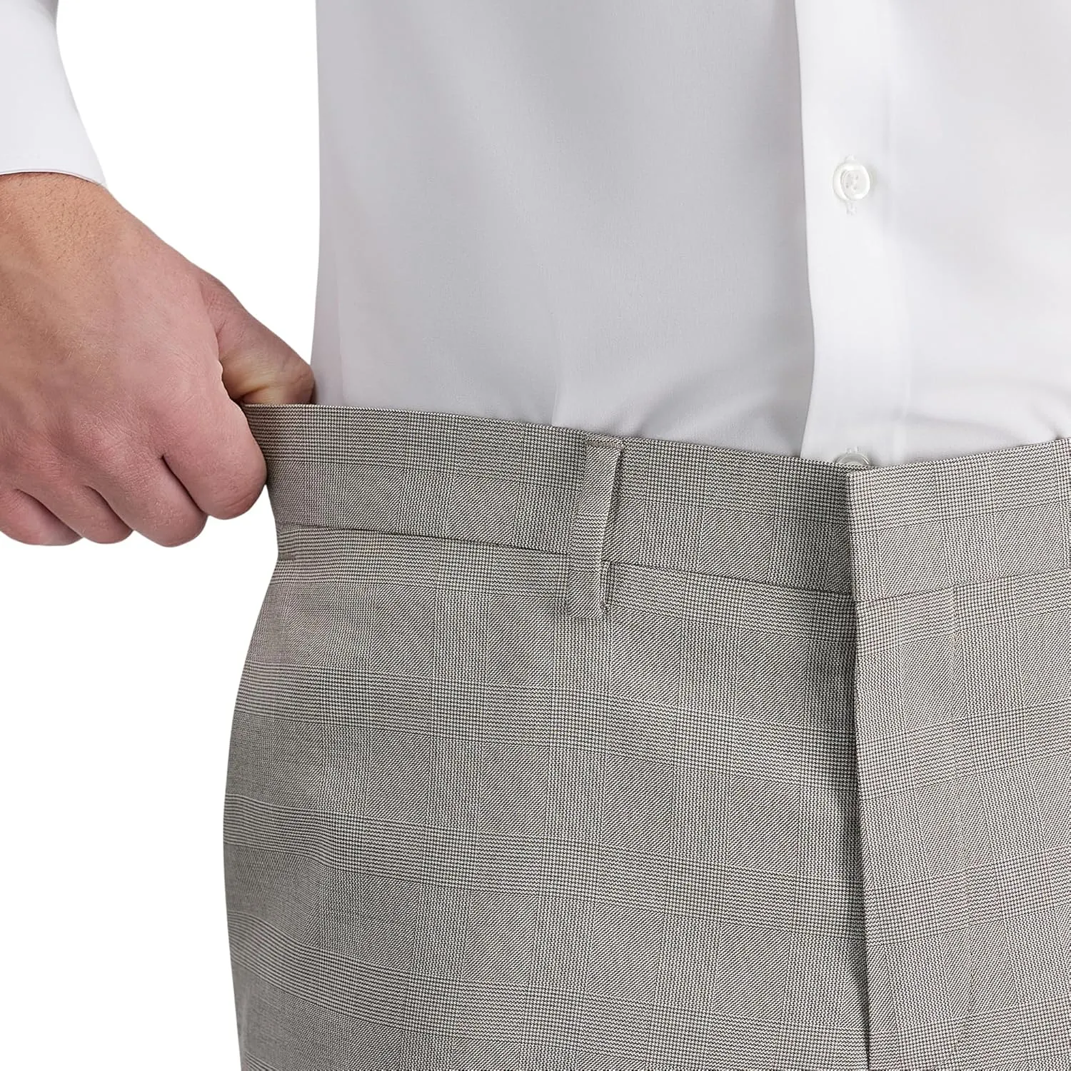 Haggar Mens JMH Premium Stretch Tailored Fit Suit Separates - Pants and Jackets