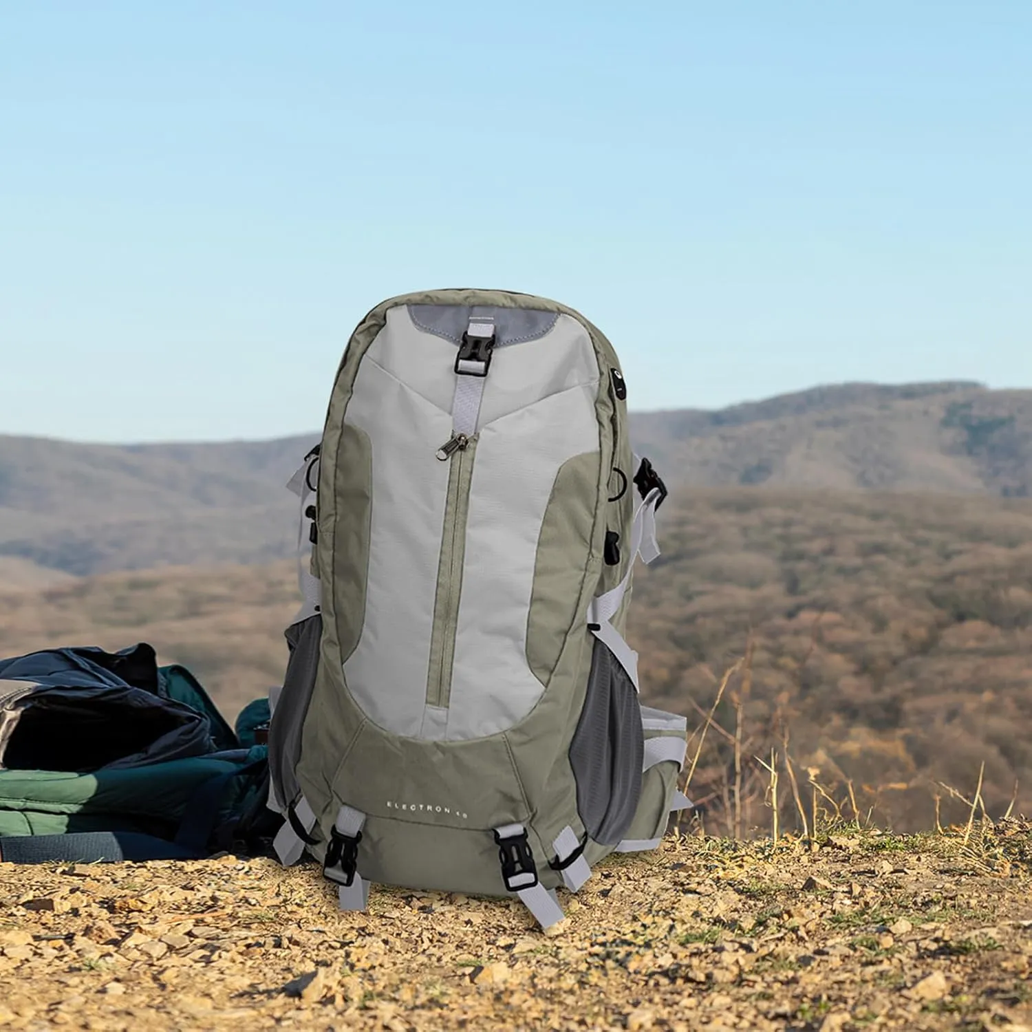 Hiking Backpack 40L, Waterproof Hiking Backpack with Rain Cover, Large Camping Bag Outdoor Sport Travel Daypack
