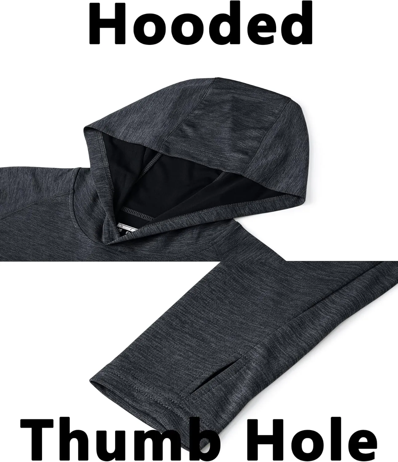 KEFITEVD Womens UPF 50  Sun Protection Hoodies UV Long Sleeve Shirts Lightweight Quick Dry Tops Hiking Fishing