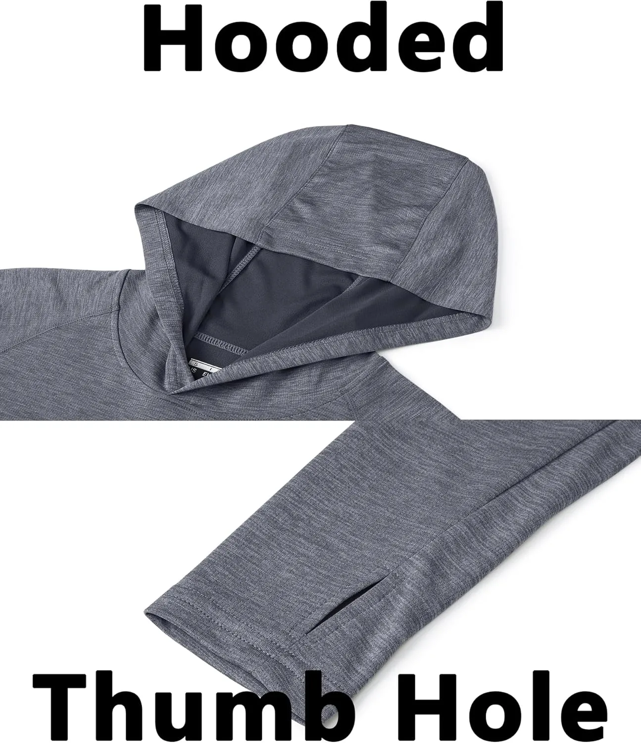KEFITEVD Womens UPF 50  Sun Protection Hoodies UV Long Sleeve Shirts Lightweight Quick Dry Tops Hiking Fishing
