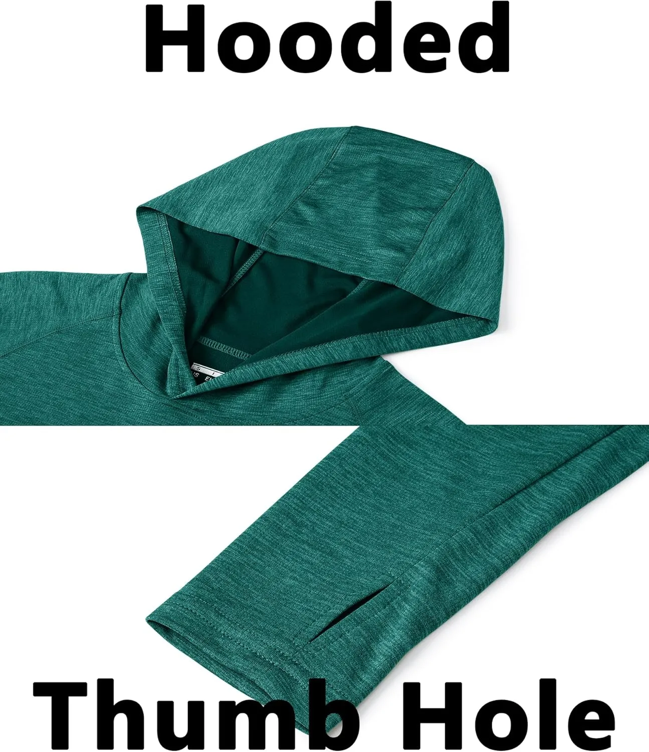 KEFITEVD Womens UPF 50  Sun Protection Hoodies UV Long Sleeve Shirts Lightweight Quick Dry Tops Hiking Fishing