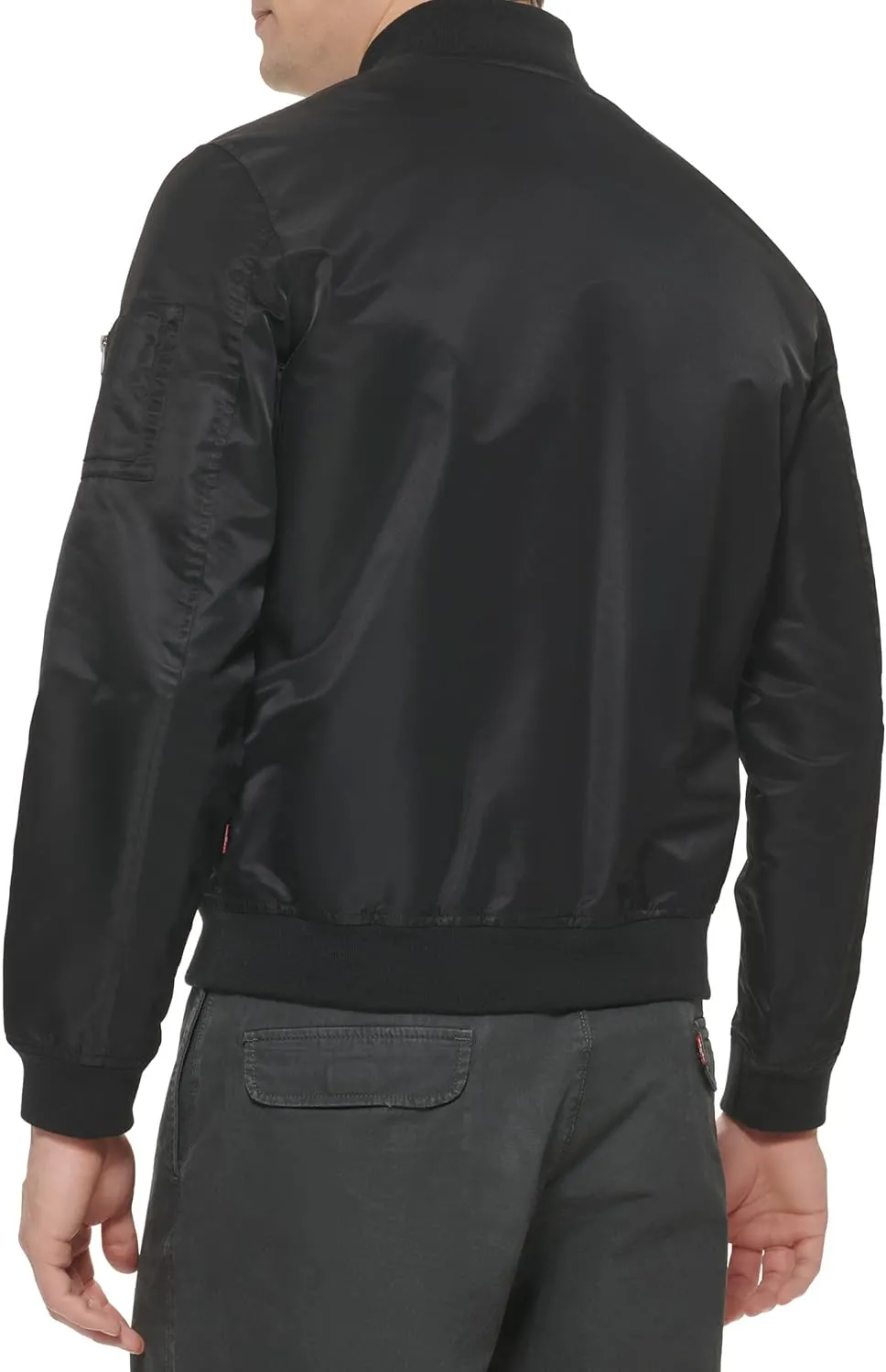 Levi's Men's MA-1 Flight Lightweight Zip-Up Bomber Jacket