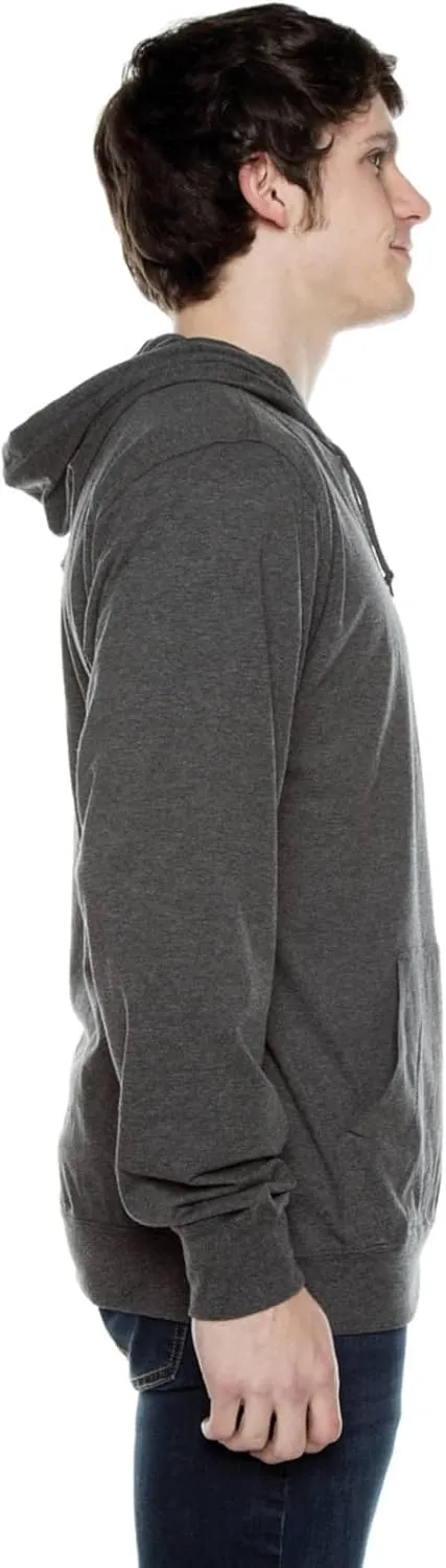 Lightweight Long Sleeve Hooded Shirt for Men & Women, Plain Hoodies with Pockets - Casual Thin Hoodie