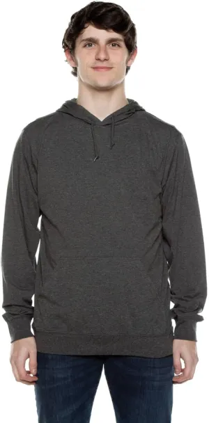 Lightweight Long Sleeve Hooded Shirt for Men & Women, Plain Hoodies with Pockets - Casual Thin Hoodie