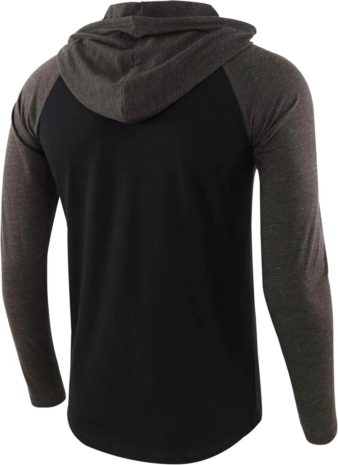 Mens Hoodies Shirt Casual Athletic Workout Fashion Hooded Lightweight Jersey Sweatshirt Long Sleeve with Drawstring