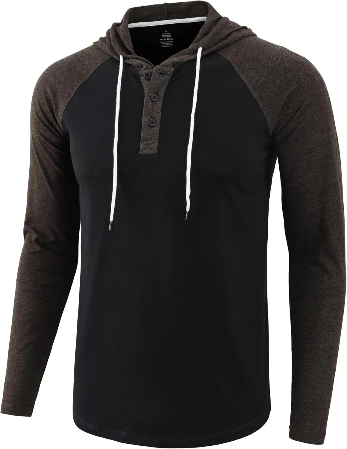 Mens Hoodies Shirt Casual Athletic Workout Fashion Hooded Lightweight Jersey Sweatshirt Long Sleeve with Drawstring
