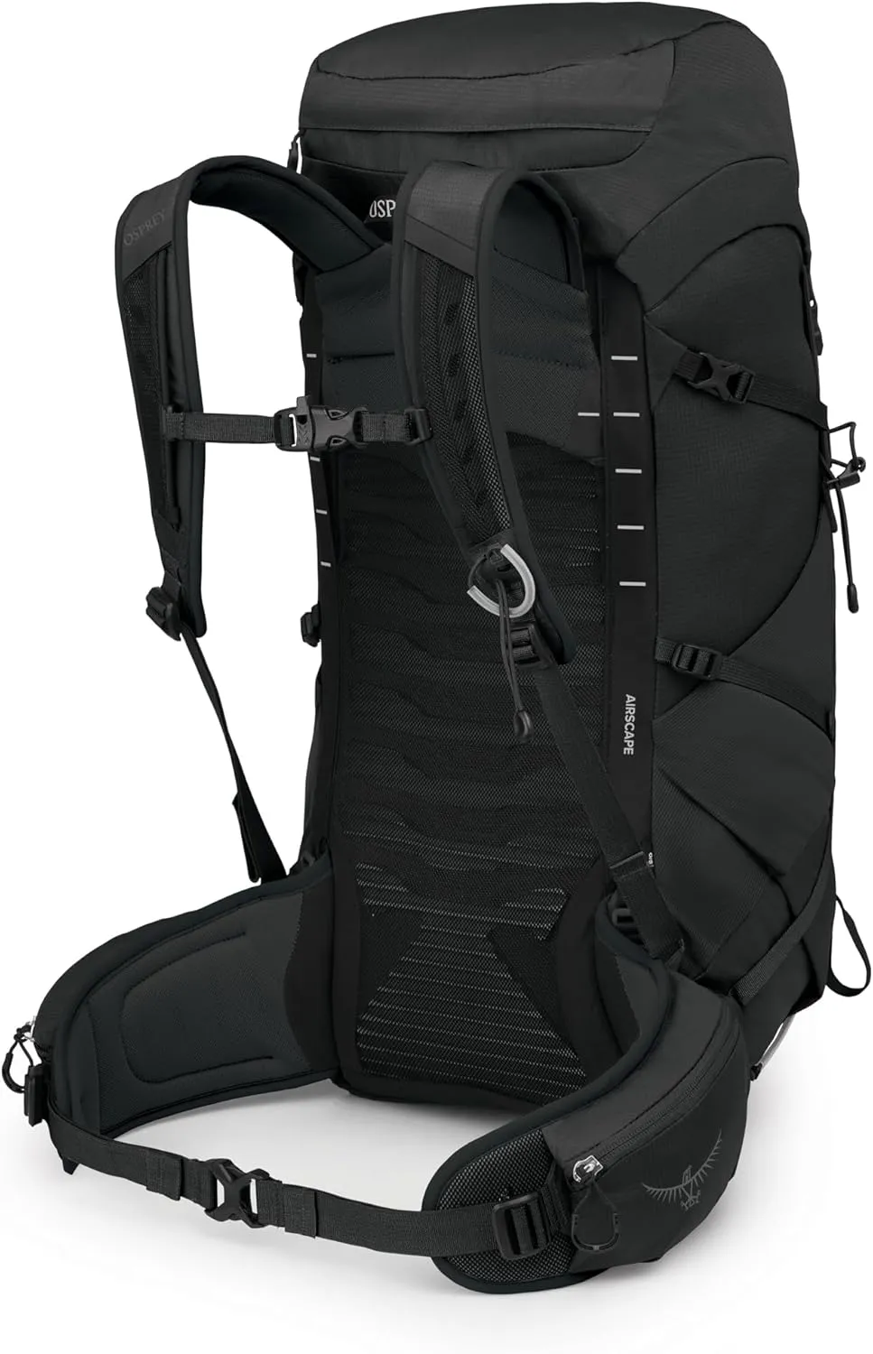 Osprey Talon 33L Men's Lightweight Hiking Backpack with Hipbelt, Black/Coal Grey