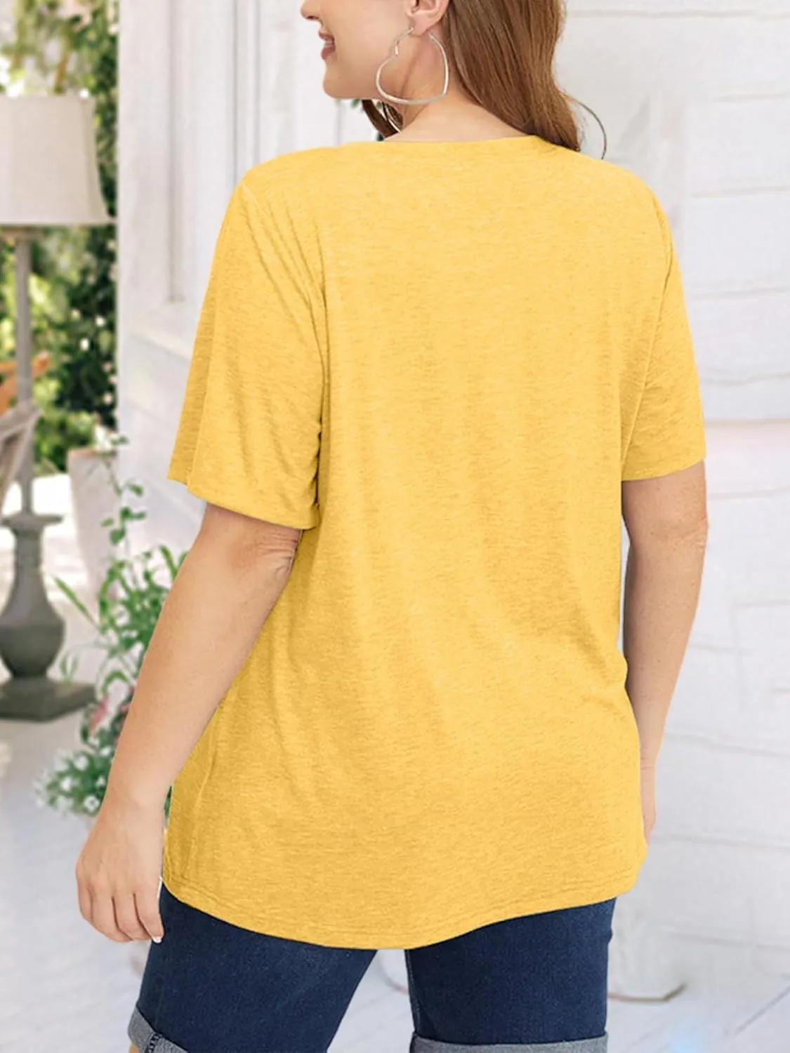 Plus Size Tshirts for Women Graphic Tees Summer Casual Tops Loose Cute Trendy Clothes Tee Shirt