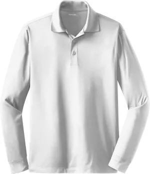 SPORT-TEK Men's Long Sleeve Micropique Sport Wick Polo