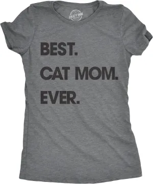 Womens Dog Mom and Cat Mom Funny T Shirts Cute Pet Tees for Women with Cats or Dogs