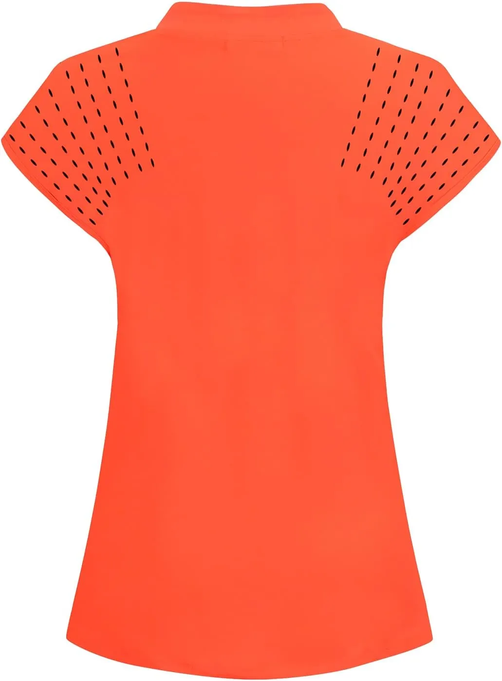 Womens V Neck Golf Polo Shirts Short Sleeve Sport Shirt Workout Tops