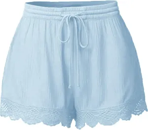 Womens Workout Shorts Ripped Denim Jean Shorts Mid Rise Summer Hot Casual Shorts High Waisted Pants Plus Size Clothes